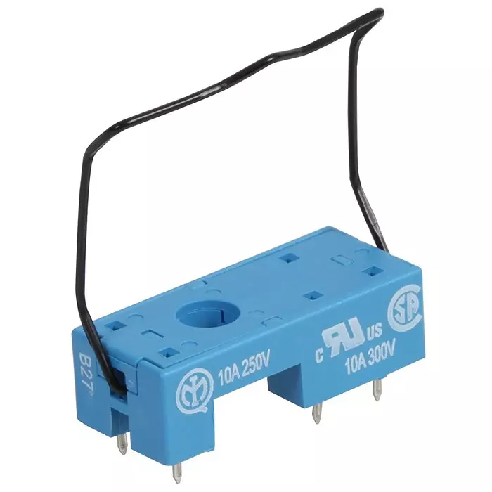 FINDER Socket & Clip, Pcb, 3.5mm, Relay, 95.13.2SMA