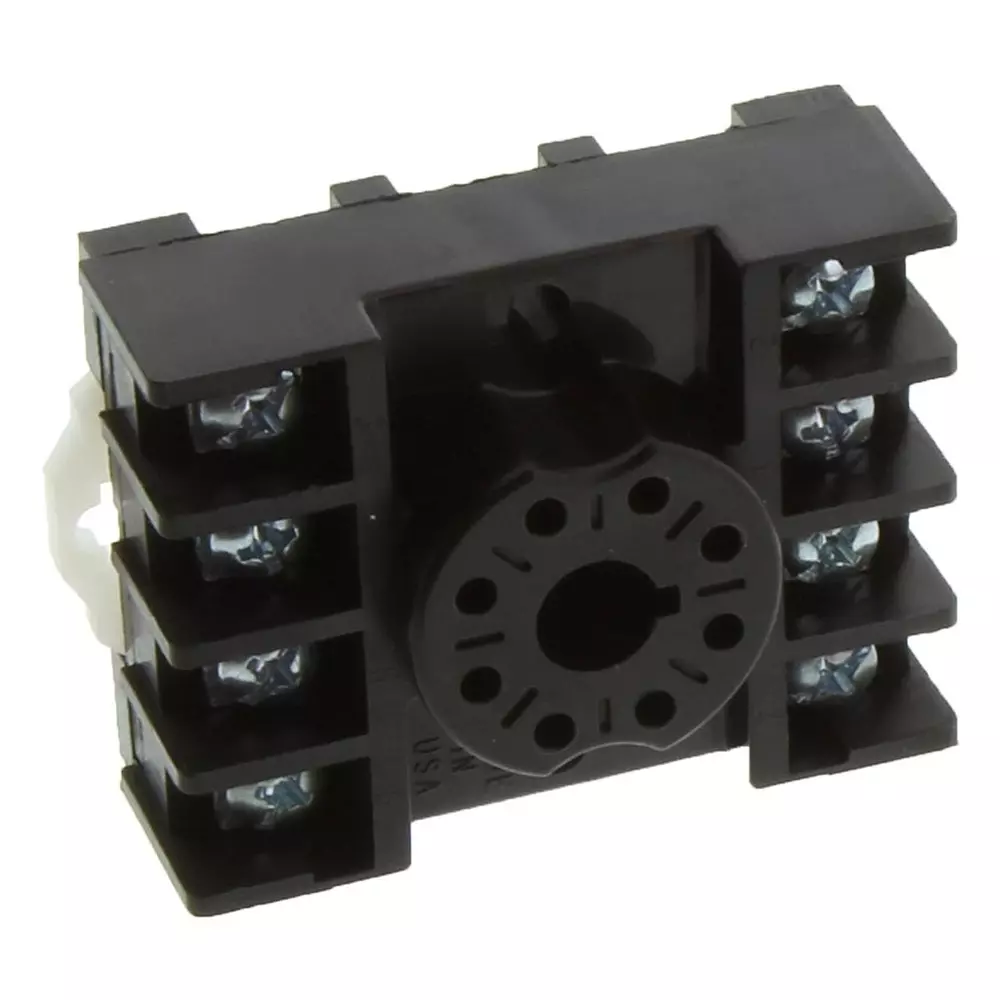 Littelfuse RELAY SOCKET, 10A, 600V, DIN RAIL/PANEL Model No - OT08PC