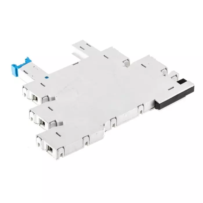 Finder 93 Series DIN Rail Relay Socket 5 Pin 12 V AC/DC for Use with 34.51 Series Relay, 93.21.0.024