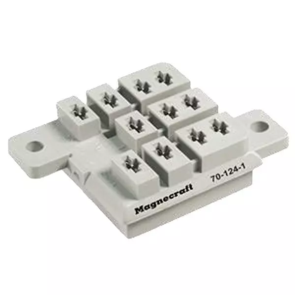 Schneider Electric Relay Socket Solder Terminal Termination, 70-124-1