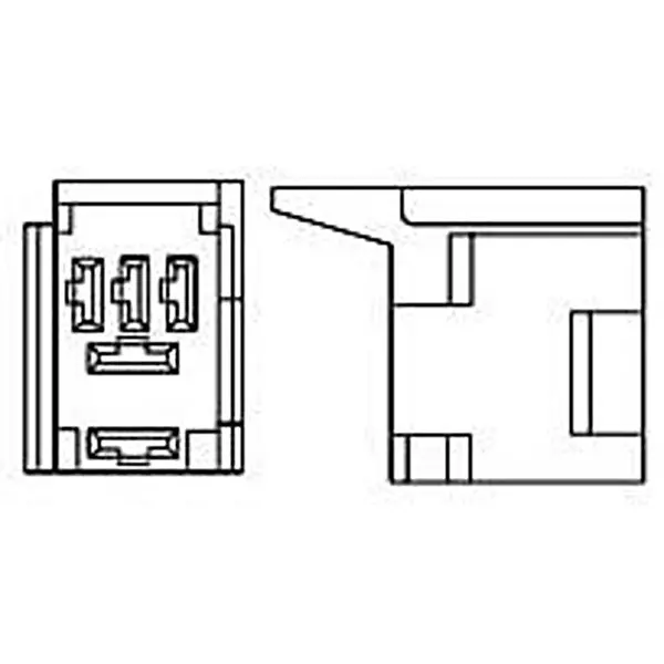 TE CONNECTIVITY Relay Socket Quick Connect Terminal Termination, VCFM-1002