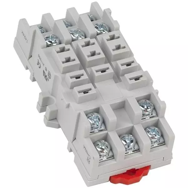 SQUARE D Relay Socket Screw Termination, 8501NR82