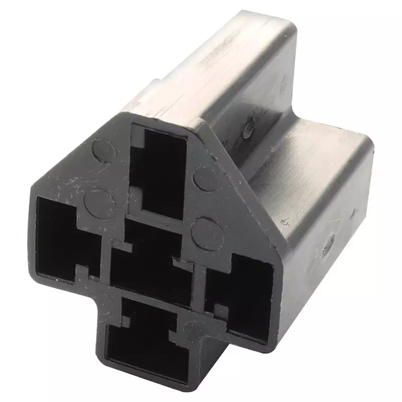 TE CONNECTIVITY Wiring Harness Socket, Din Rail/Panel, Vcf4-1001
