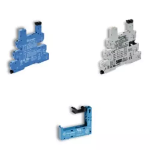 Finder 93 Series DIN Rail Relay Socket for Use with 34/41 Series Relays, 93010060