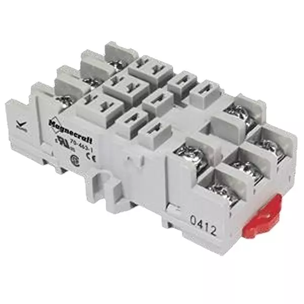 Schneider Electric Relay Socket Screw Termination, 70-463-1