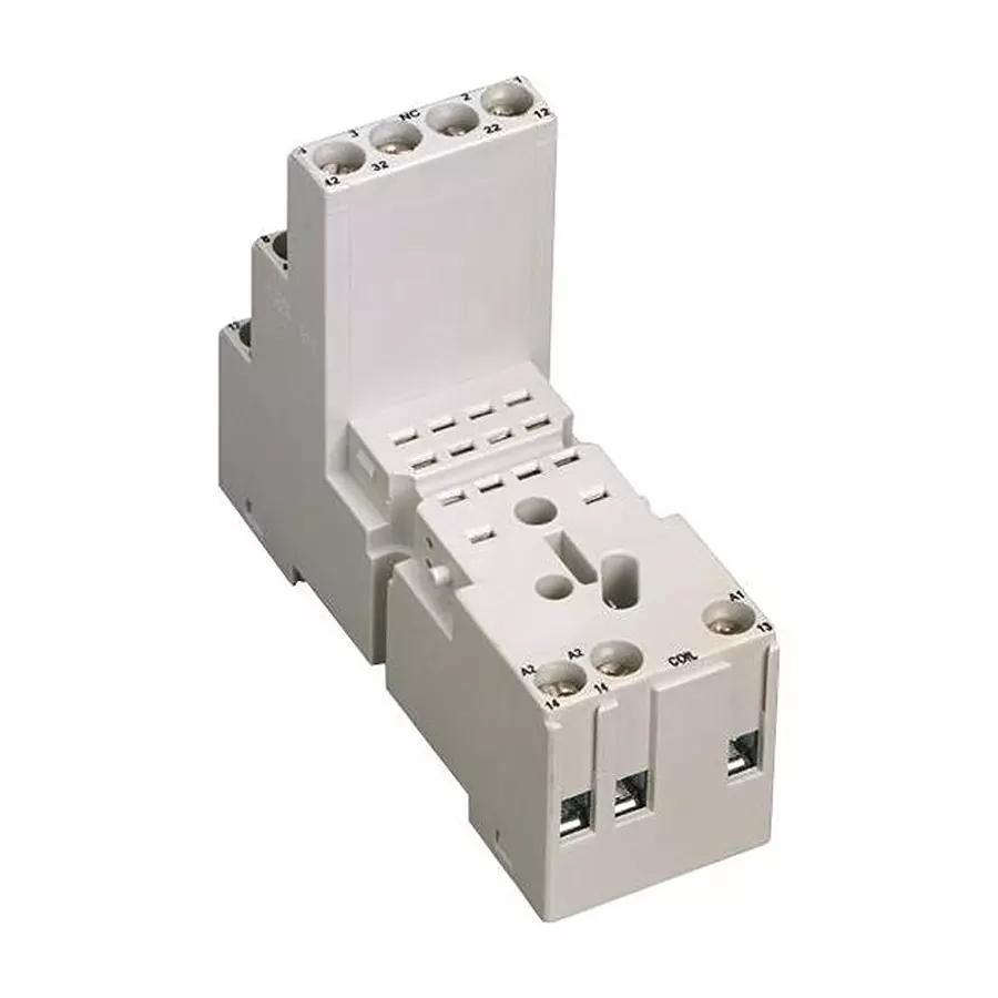 ABB Relay Socket, 7A, 250V, Din Rail, 1SVR405651R1100