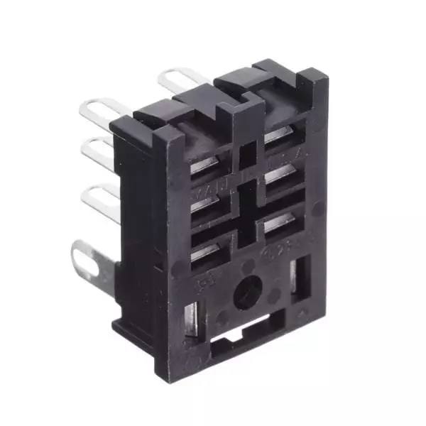 TE CONNECTIVITY Relay Socket Solder Terminal Termination, 27E488