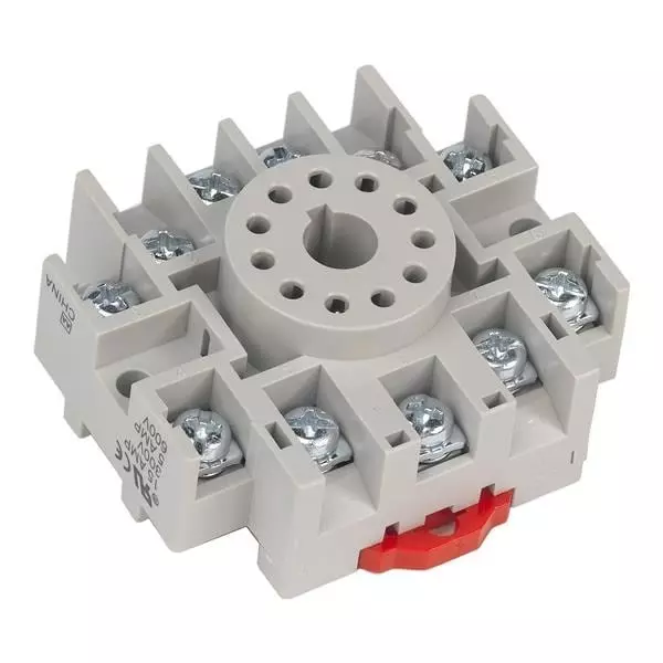 SQUARE D Relay Socket Screw Termination, 8501NR61