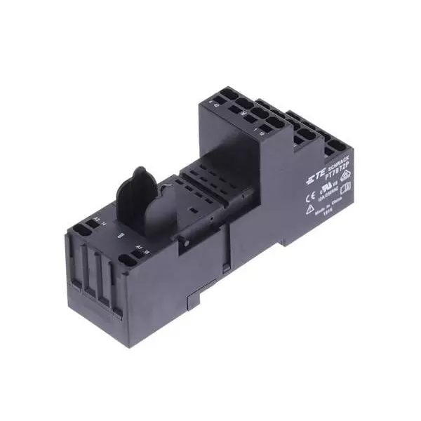 TE CONNECTIVITY Relay Socket Screw Termination, PT7872P