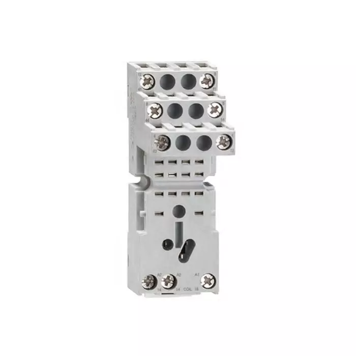 Lovato HR SERIES 230 V AC DIN Rail Relay Socket, for use with HR SERIES, HR6XS41