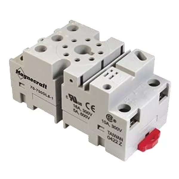 Schneider Electric Relay Socket Socket Termination, 70-750DL8-1