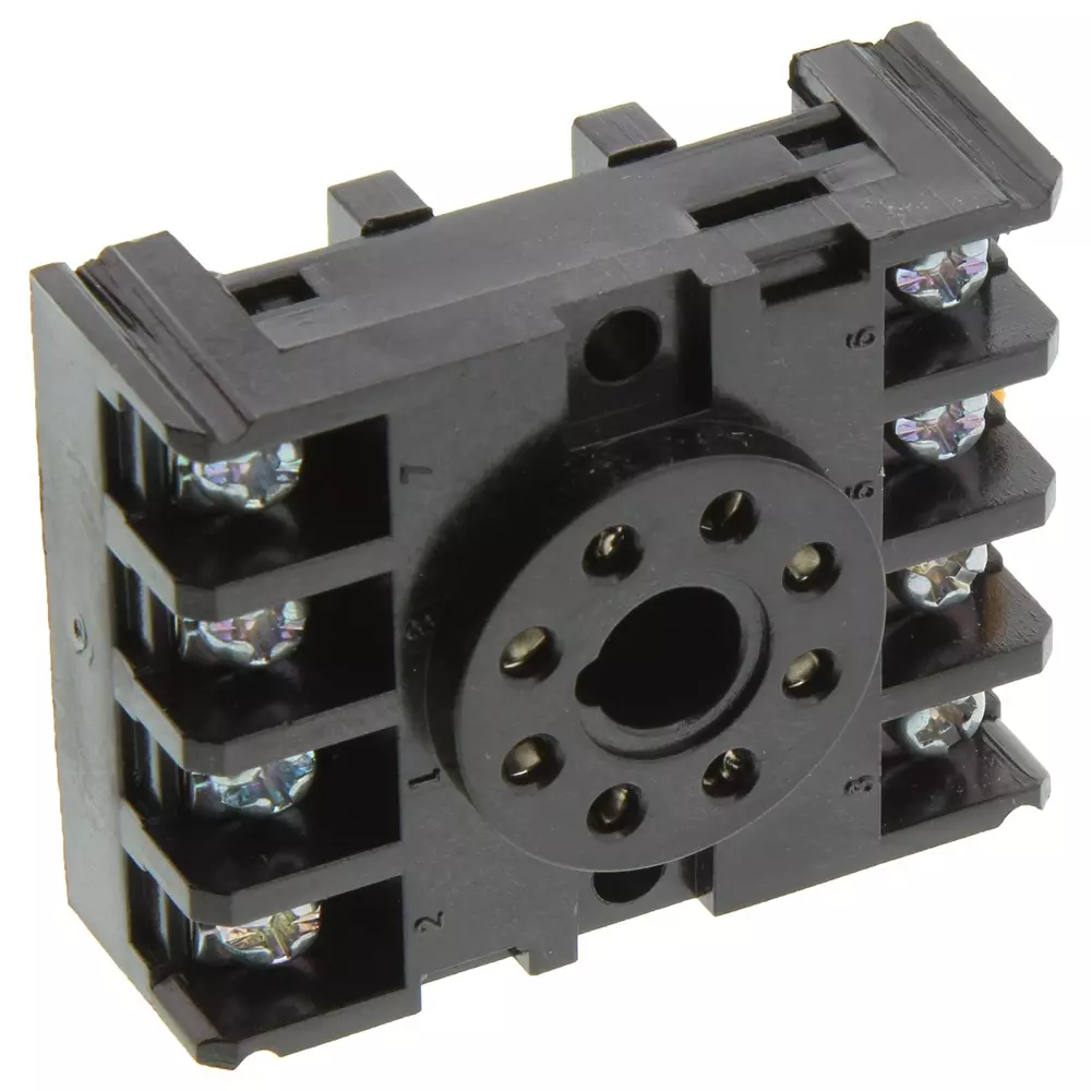 Littelfuse RELAY SOCKET, 10A, 300V, DIN RAIL/PANEL Model No - NDS-8