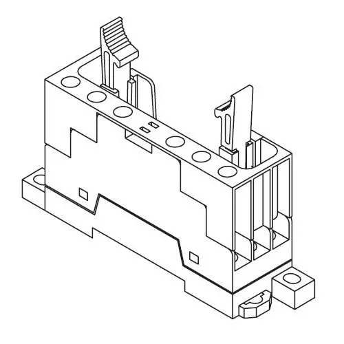 Omron Relay Socket Screw Termination, P7SA-10F