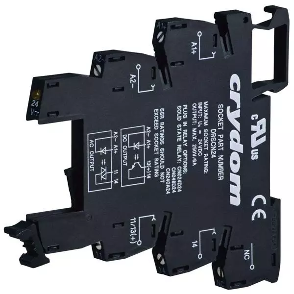 Crydom Relay Socket Screw Termination, DRSCN24