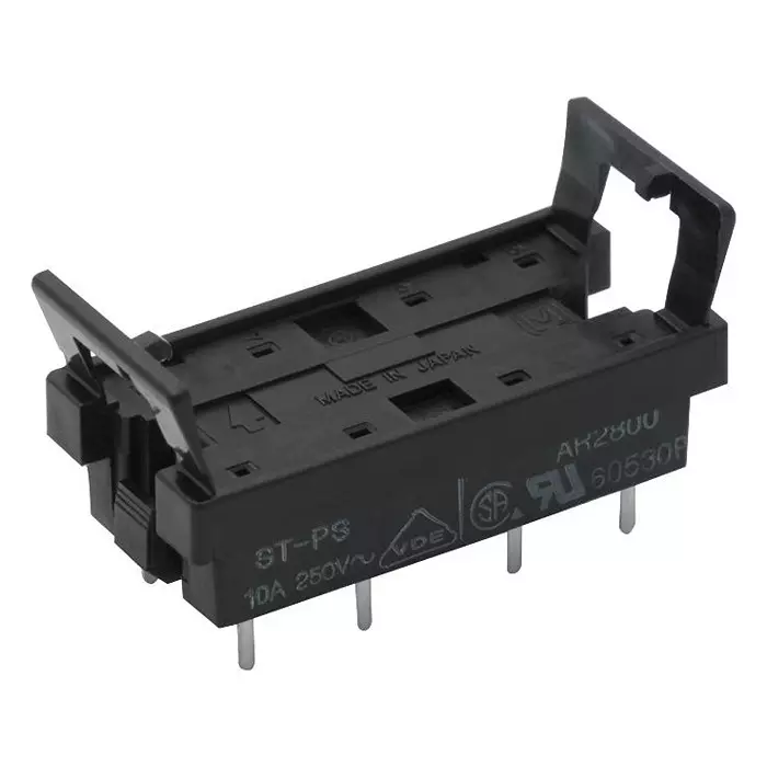 Panasonic RELAY SOCKET, 8POS, 10A, THROUGH HOLE, ST-PS