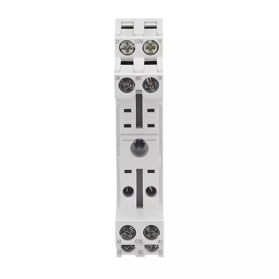 ABB Relay Socket, 10A, 250V, Din Rail, 1SVR405650R1000