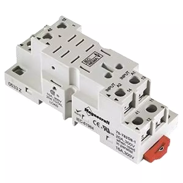 Schneider Electric Relay Socket Screw Termination, 70-782D8-1A
