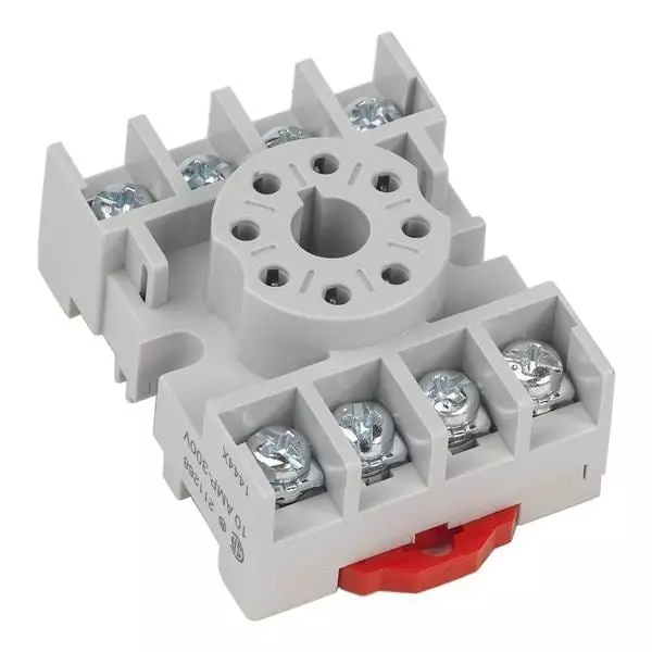 SQUARE D Relay Socket Screw Termination, 8501NR51