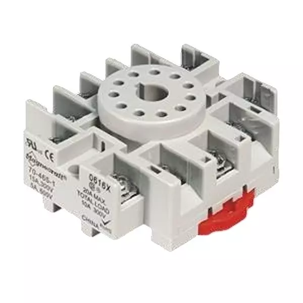 Schneider Electric Relay Socket Screw Termination, 70-465-1