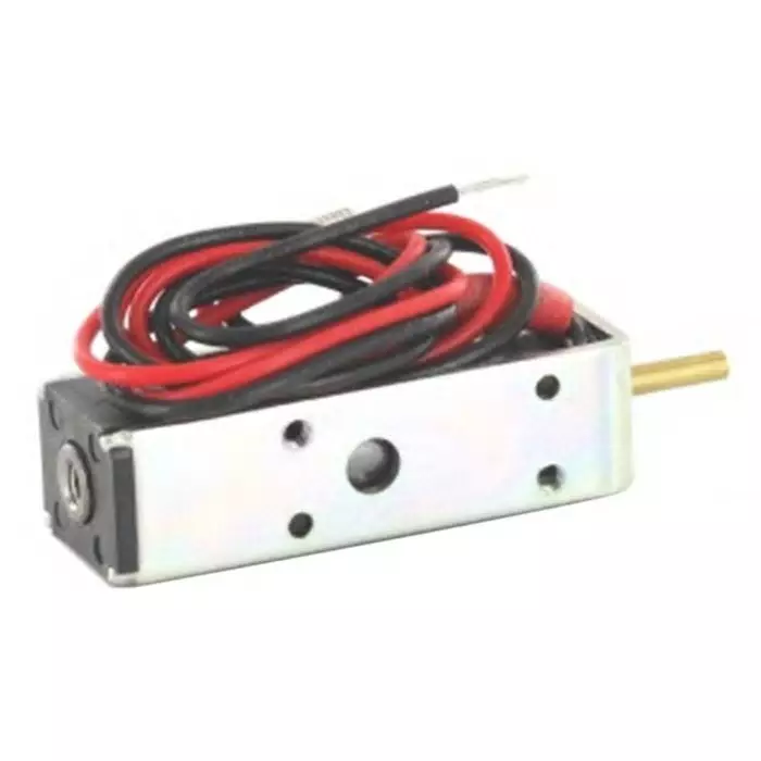 Mecalectro Linear Solenoid 12 V DC 0.6N 36x12.7x10, 8 MB0 AA 29 12VCC 15W