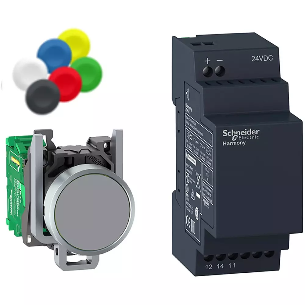 Schneider Electric Wireless Switch DC 24 V Voltage, XB4RFB01