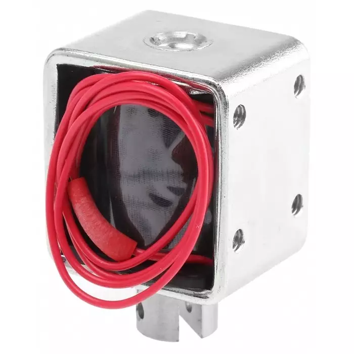 Mecalectro Linear Solenoid 24 V DC 2.5N 35.3x31.8x25.4, 8.M13 02 52 24 VCC 100%