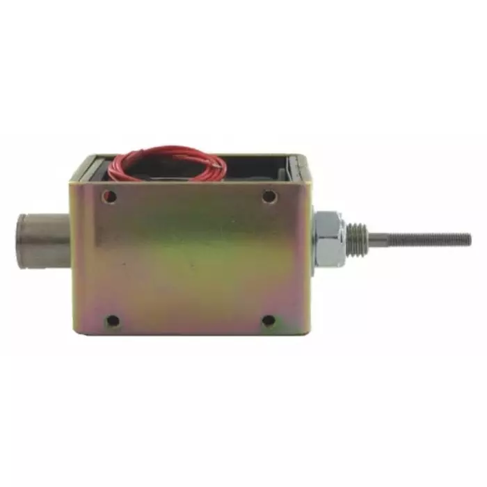 Mecalectro Linear Solenoid 24 V DC 5 to 40N 78.5x57.2x50.8, 8.M17 02 73 24 VCC 100%