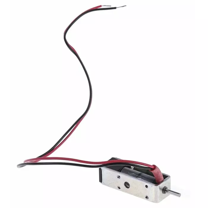 Mecalectro Linear Solenoid 24 V DC 0.6N 36x12.7x10, 8 MB0 AA 29 24VCC 15W