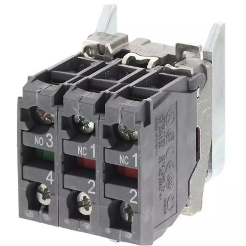 Schneider Electric Contact Block Termination Style: Thread, Body / Fixing Collar Included: Yes Spec, ZB4BZ141