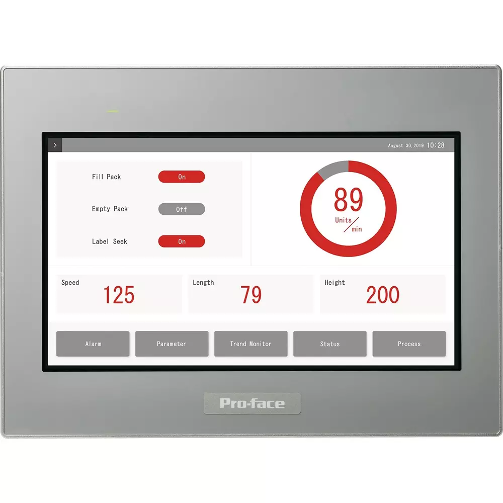 Schneider Electric Programmable Display DC 24 V Voltage, PFXST6500WADE
