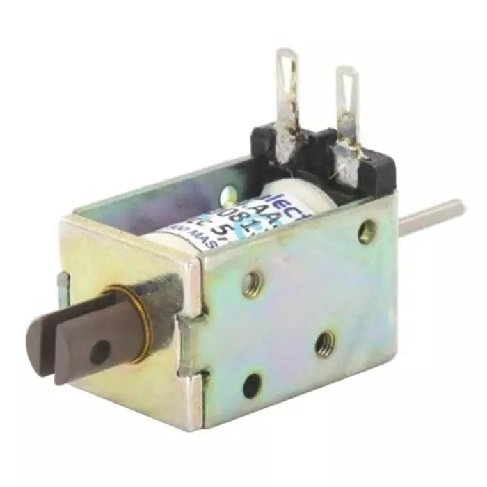 Mecalectro Linear Solenoid 24 V DC 0.5 to 3N 30x19x18 mm, 854AA62