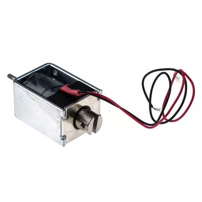 Mecalectro Linear Solenoid 24 V DC 5N 45x31.8x23.4, 8.MB3 02 29 24 VCC 40W