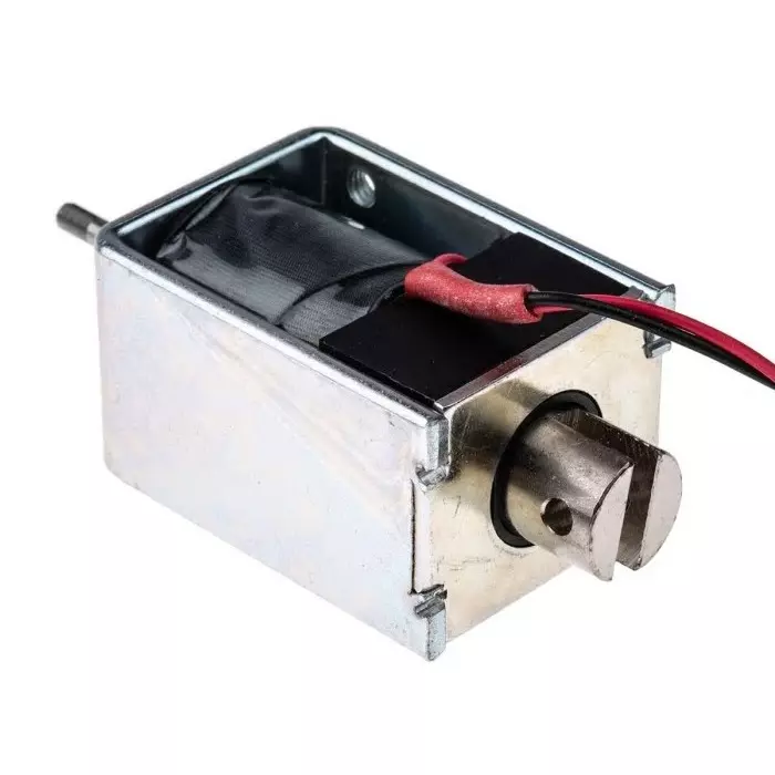 Mecalectro Linear Solenoid 24 V DC 5N 45x31.8x23.4, 8.MB3 02 29 24 VCC 40W
