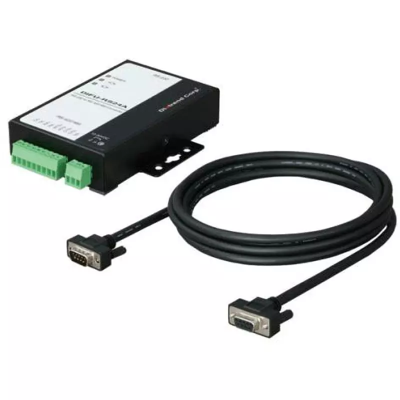 Diatrend Converter 4.68 W Power Cable attached to DIFU-RS24 A: Black, Option DIFC-U2 V: Black, DIFU-RS24A(U)