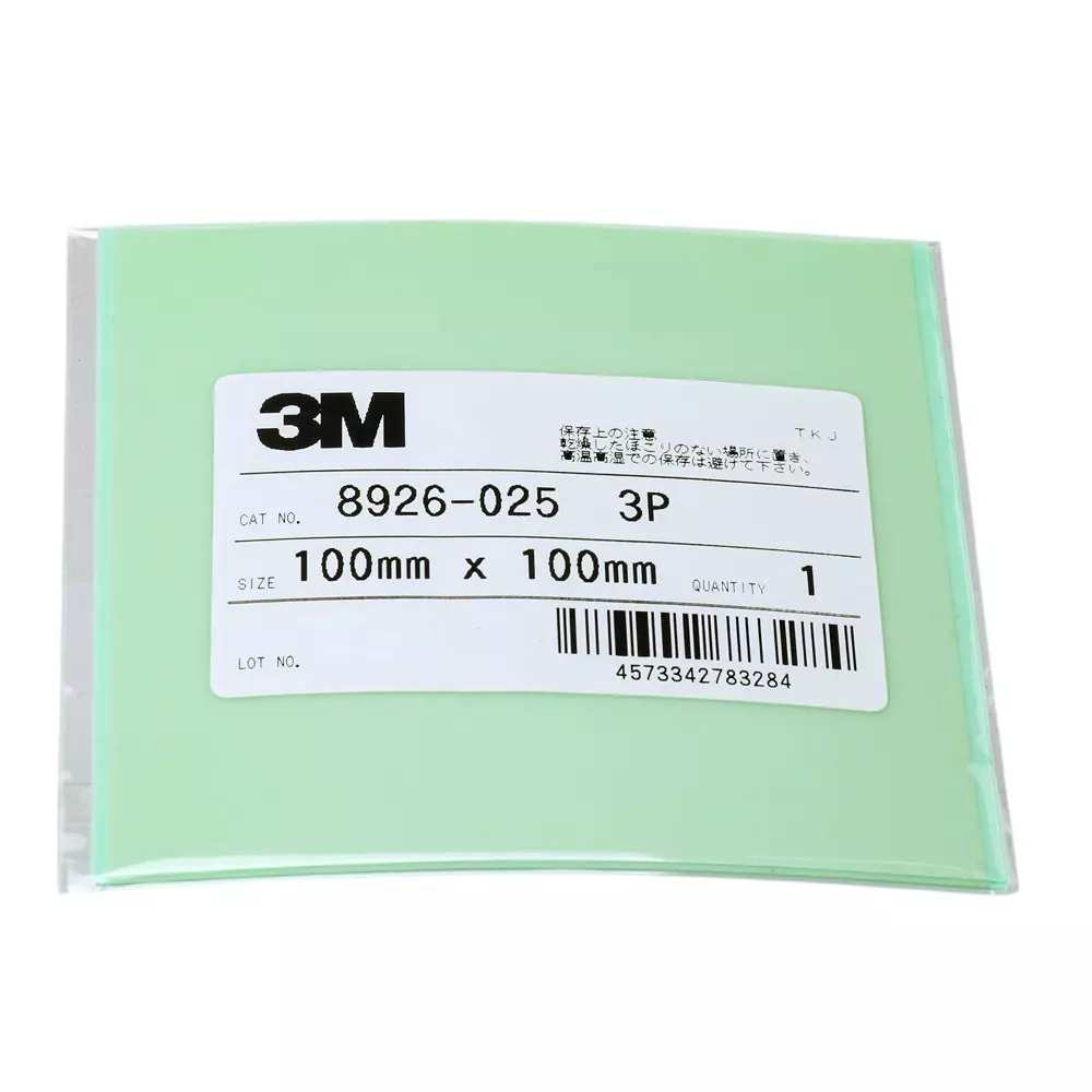 3M Thermally Conductive Base material: Acrylic foam, Adhesive: Acrylic Material, 8926-025 (Pack of 3)
