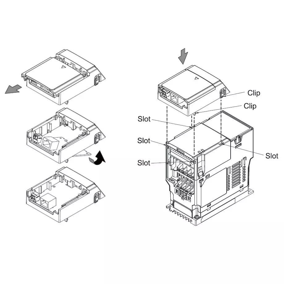 delta-cable-and-mounting-box-black-white-color-145-mm-length-suitable-for-m300-series-frame-size-a-cbm-cc01a