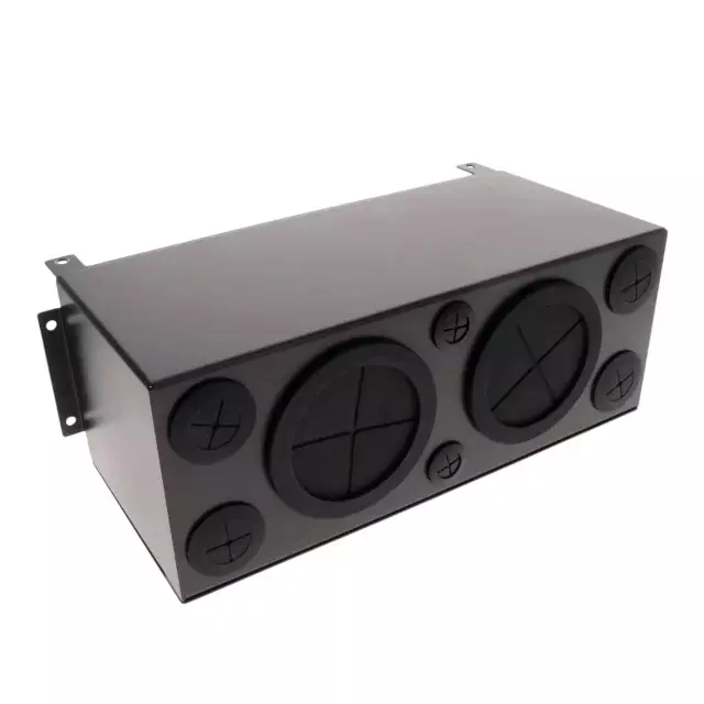 Delta Conduit Box Kit Black Color Rectangular Shape for 110 & 132 kW Motor Drive CP2000 Series, MKC-EN1CB