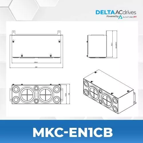 delta-conduit-box-kit-black-color-rectangular-shape-for-110-132-kw-motor-drive-cp2000-series-mkc-en1cb