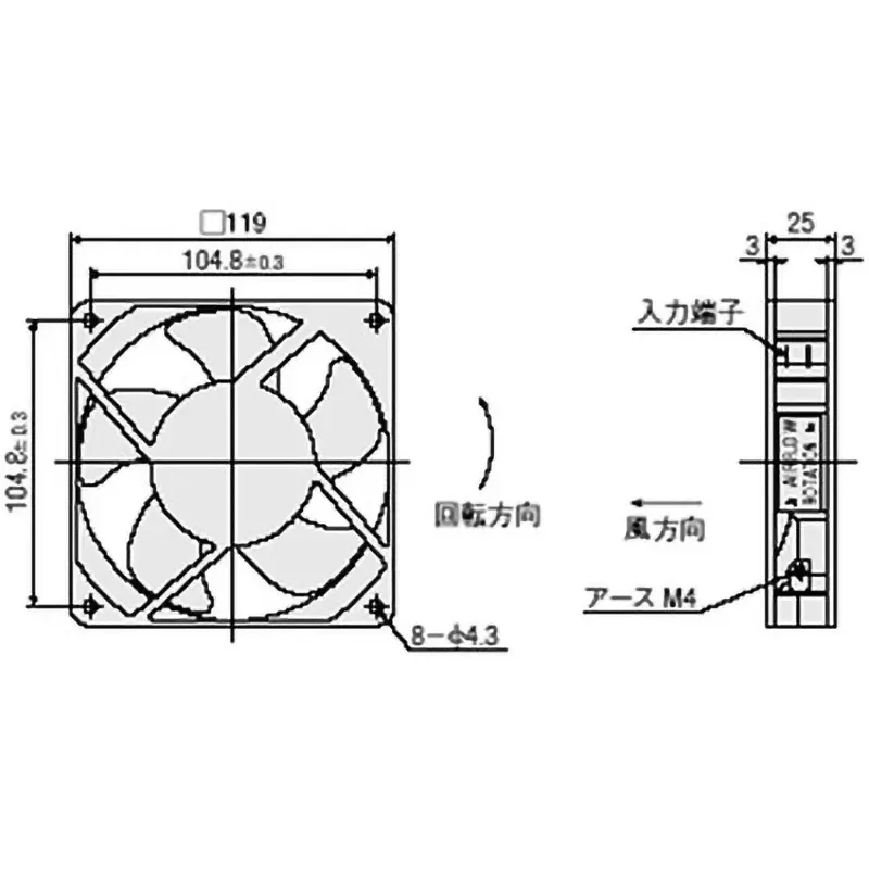 oriental-motor-fan-motor-t-mu1225s-51-gp