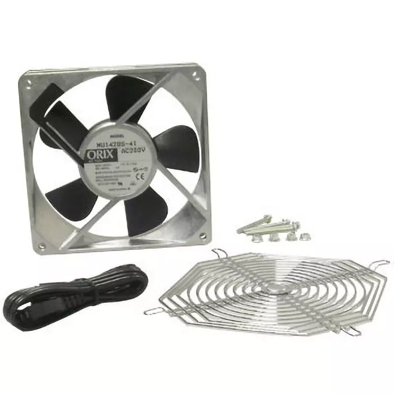 ORIENTAL MOTOR Fan Motor Single Phase 200 V Rated Voltage, T-MU1428S-41-GP