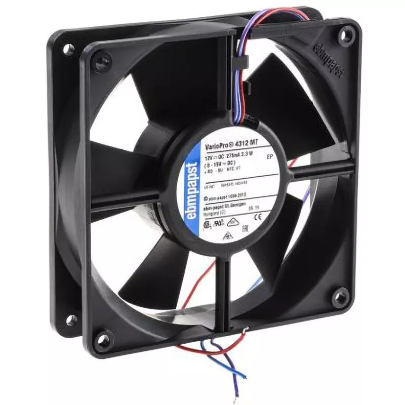 Ebmpapst Axial Fan 140 m³/h Air Volume, 4312MV