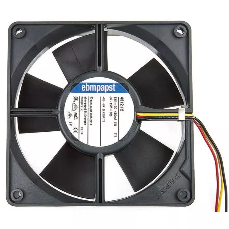 Ebmpapst Axial Fan 119x119x32 mm Dimension, 4312R