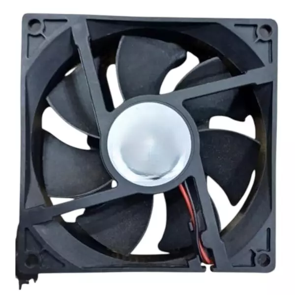 Rexnord AC Axial Fan 12 V 3.5 Inch (8.9 cm) Size Black Electric 2350 rpm Speed for Industrial Use, REC-9225A12