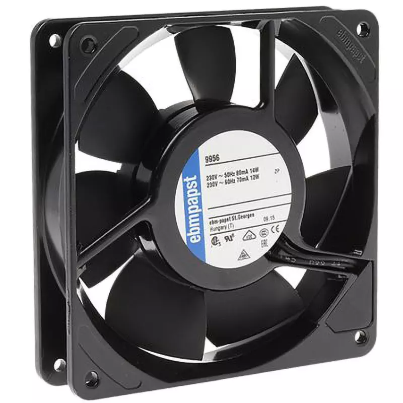 Ebmpapst Axial Fan Kit 24 ac V Power Supply Voltage AC Action Type sleeve Bearing, 4624N-KR1