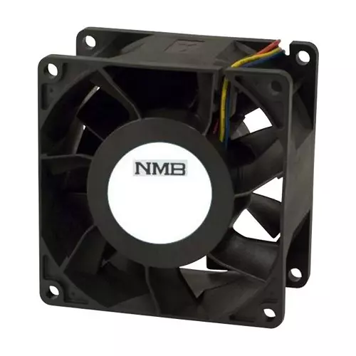 NMB TECHNOLOGIES AC FAN, BALL, 80MM, 1900RPM, 115V/0.055A, 08038PB-A1J-AA-00
