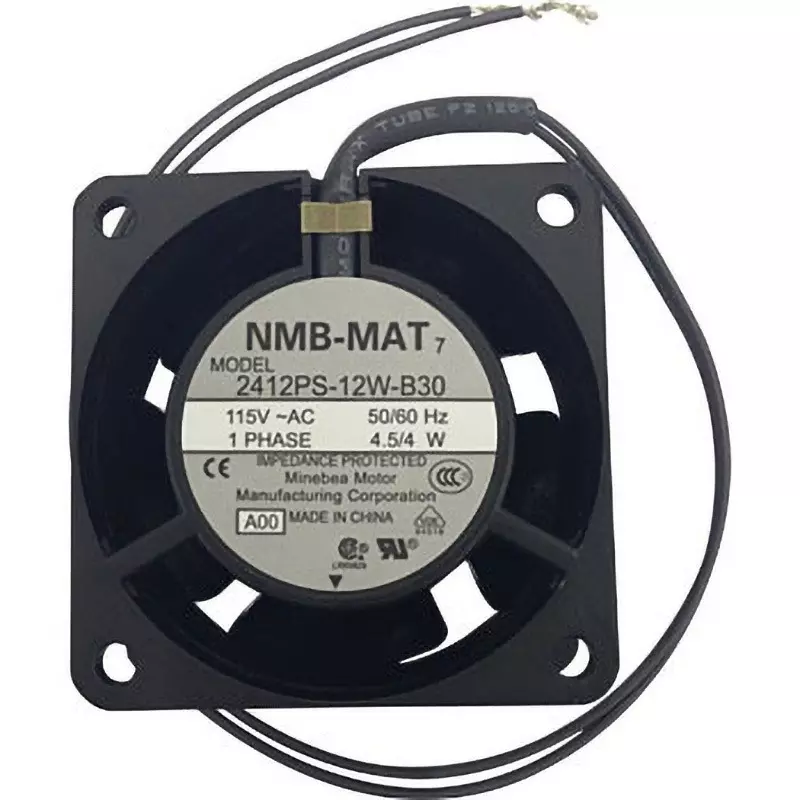 NMB Technologies AC Fan Motor AC115 0.2/0.26 (50/60 Hz) m³/min Max Airflow, 06030PB-A1L-AA-00