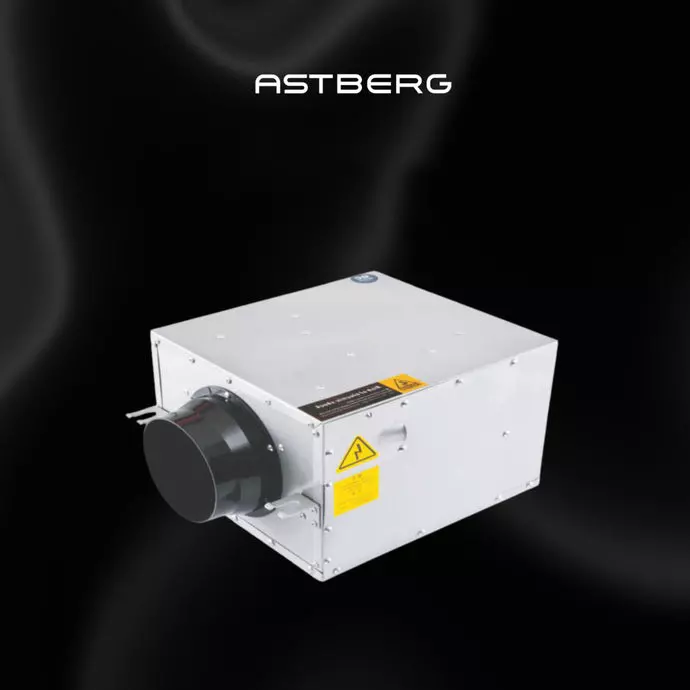 Astberg Cabinet Fan With Pre Filter 1200 m³h, 160 PA, 40 dB, AFV-23DP