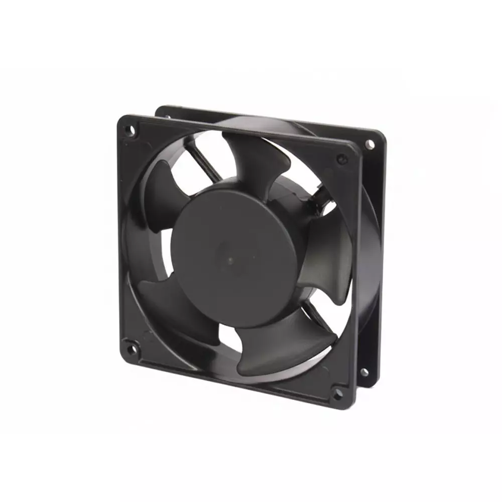 Clasiair AC Axial Fan Sleeve Bearing 220 V Electric 4 Inch (10.16 cm) Size Black for Industrial Use, CA-120 38 S2 W (Pack of 40 Pcs)