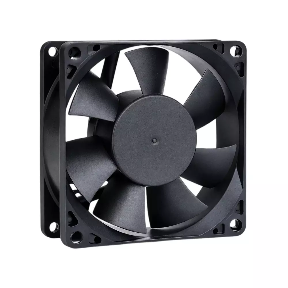 Neotech AC Axial Fan Sleeve Bearing 3.5 Inch (9 cm) Size 240 V Square Shape Black for Industrial Use, J-9225A240SH