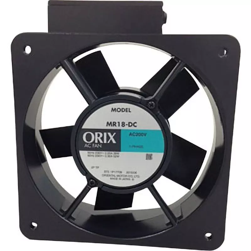 ORIENTAL MOTOR AC Axial Flow Fan Single Phase 200, 220, 230 V Rated Voltage, MR18-DC